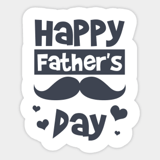 Happy Fathers Day Sticker